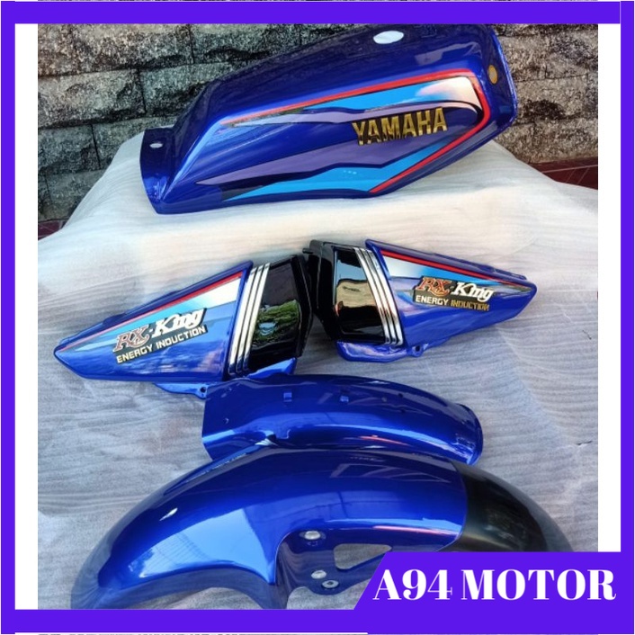 (COD) body set baju set bodi motor rx king 1999 ungu TERLARIS