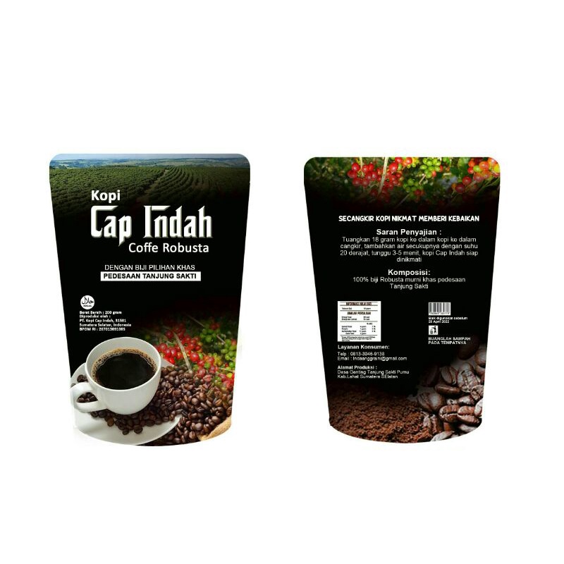 

Kopi Cap Indah (Coffe Robusta)