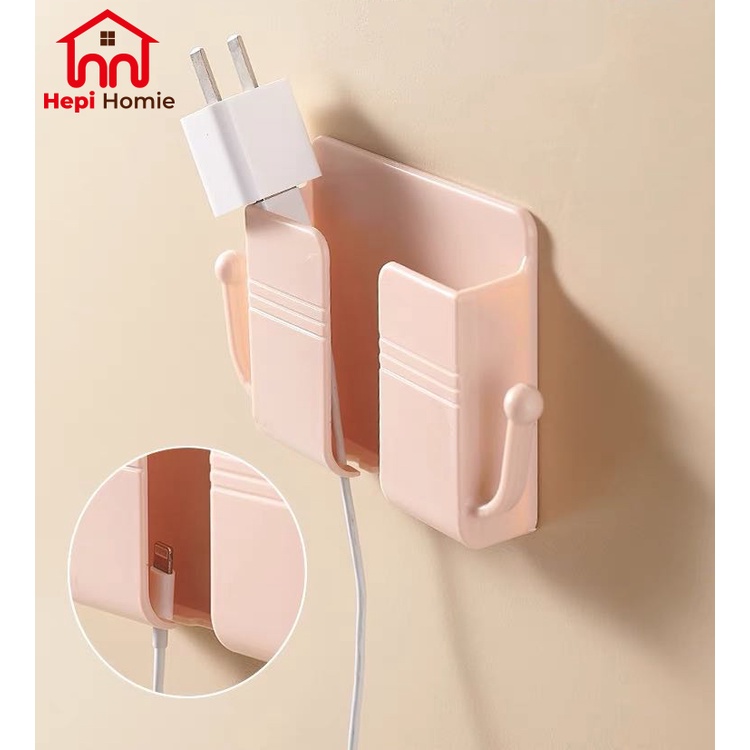 [HH] TEMPELAN HOLDER HP DINDING / TEMPAT REMOTE COLOKAN HANDPHONE SERBAGUNA TEMPEL TEMBOK WALL PHONE