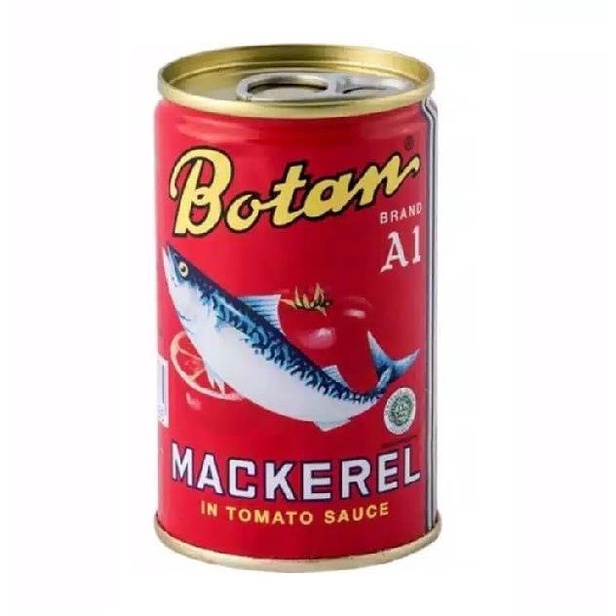 

[COD] ikan mackerel kaleng botan saus tomat 425 [COD]