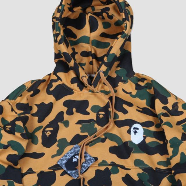 Jaket Sweater Hoodie Bape Camo Premium Quality