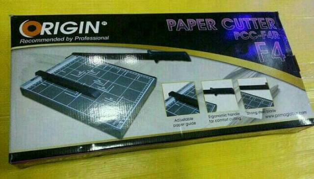 

HJK ALAT PEMOTONG KETAS PAPER CUTTER UKURAN F4 MERK ORIGIN