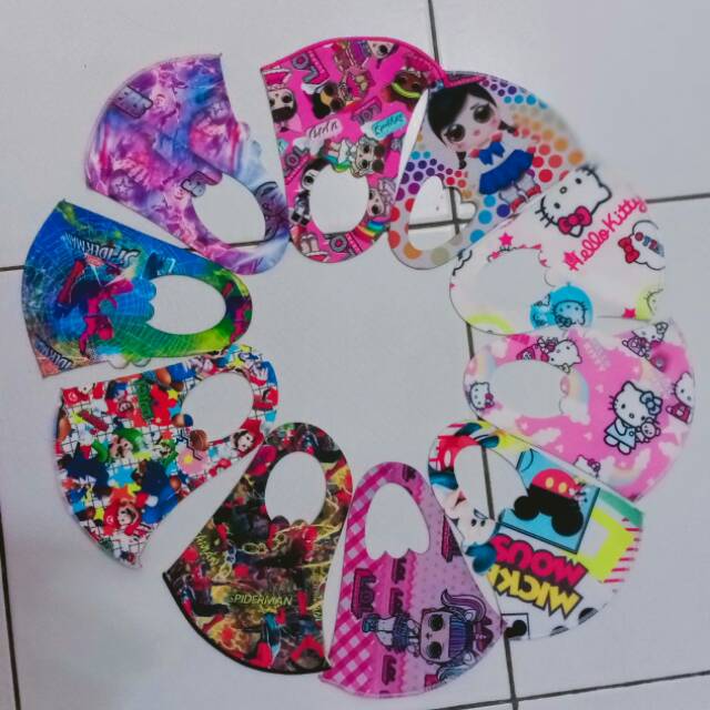 Masker anak scuba
