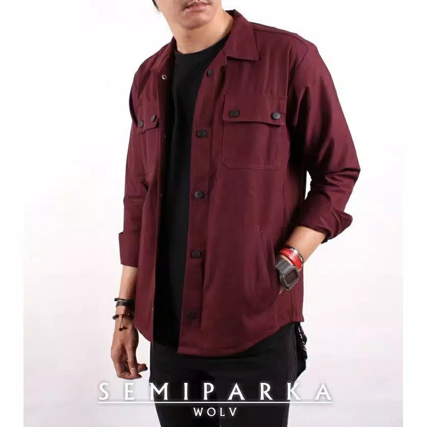 COD JAKET SEMI PARKA PRIA Canvas TR/JAKET PRIA/JAKET KANVAS