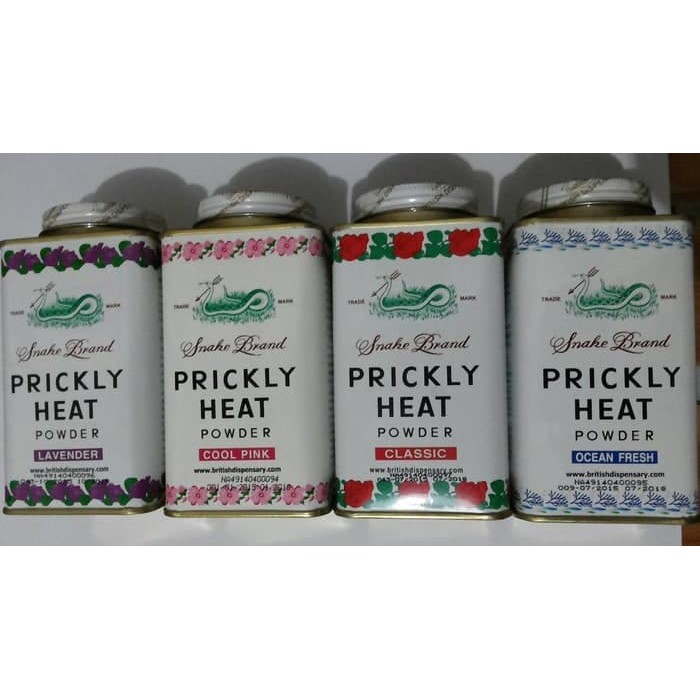 HOT PRODUK Snake Brand Prickly heat powder 150 gram bedak ular bedak gatal AMPUH
