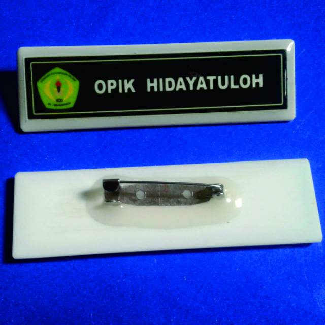 

Name tag satuan/partai