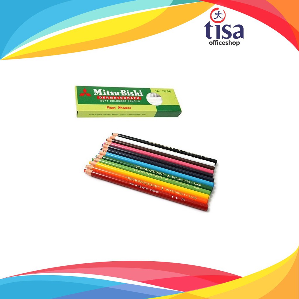

Pensil kaca mitsubishi Pensil Pencil Kaca mitsubishi Dermatograph Warna