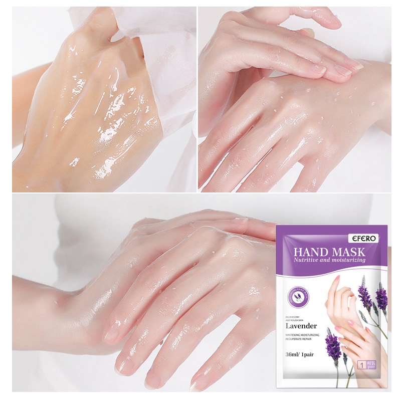 EFERO Hand Mask / Masker Tangan kering Menjadikan Tangan Lembut