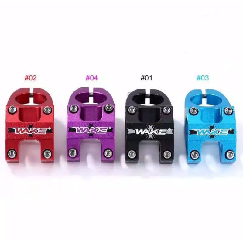 stem wake sepeda MTB handlebar Raise merek wake original