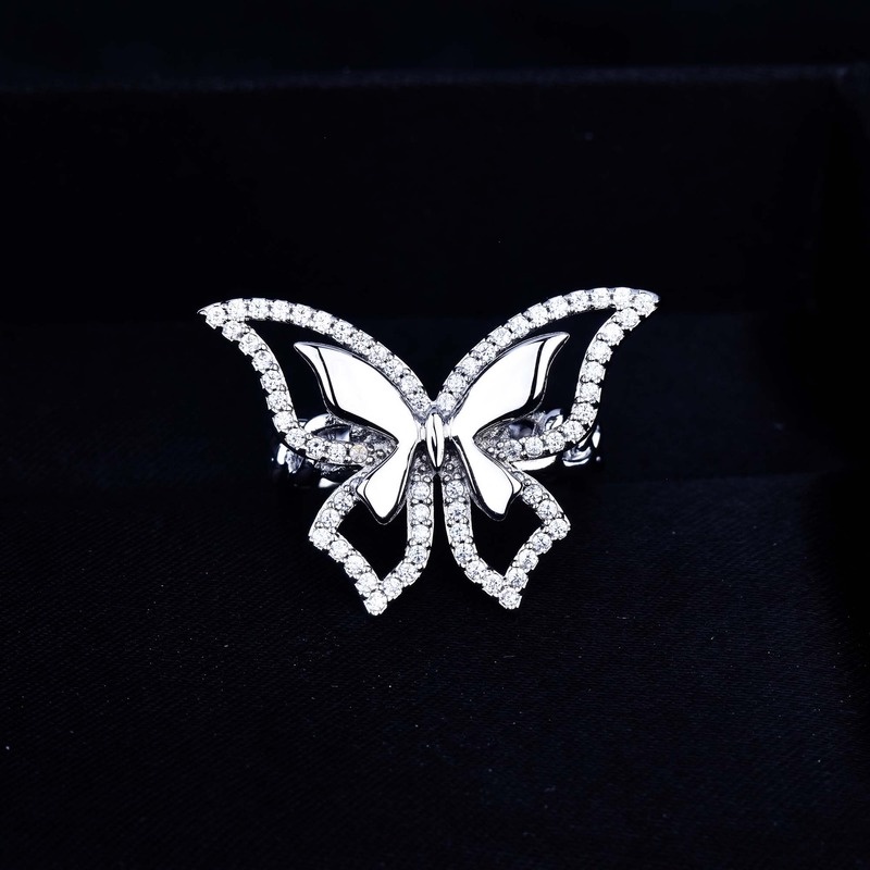 Advanced Design Sense Fairy Butterfly Chain Ring