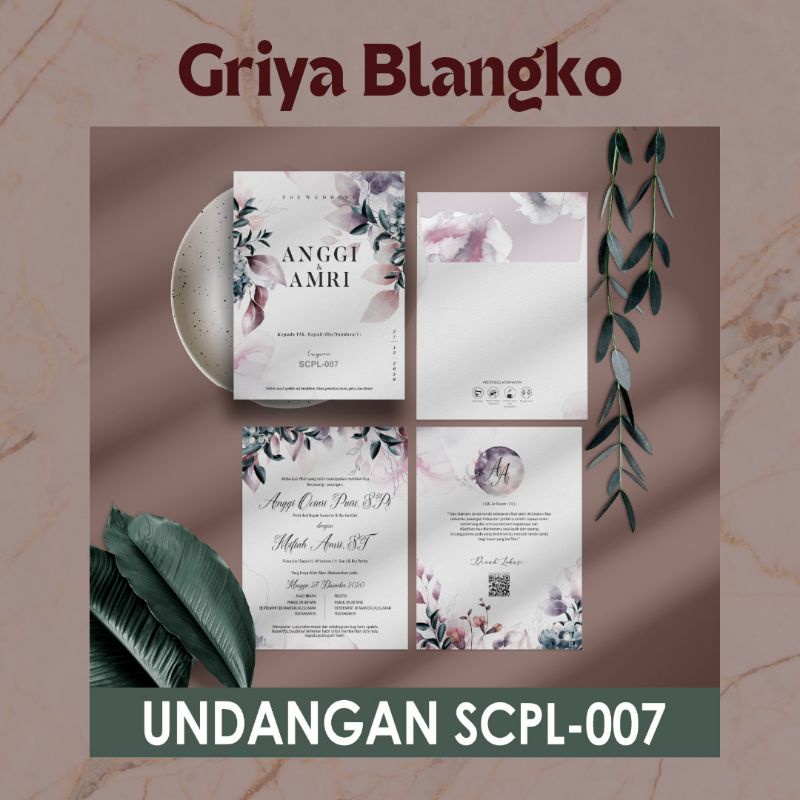Blangko Undangan Griya Blangko SCPL-007