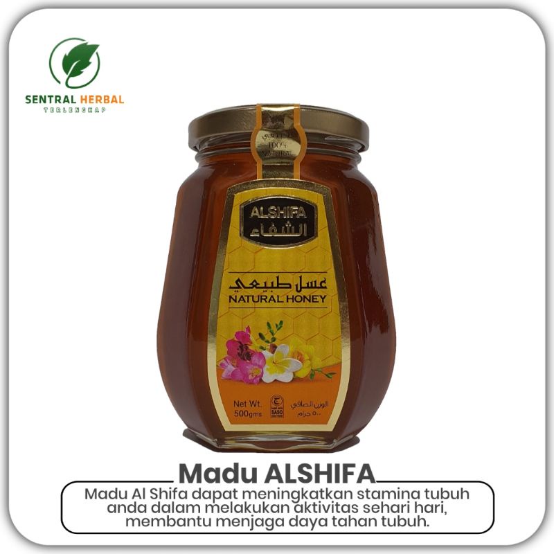 

Madu Arab Al Shifa Natural Honey Berat Isi 500 Gram