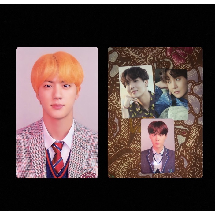 pc photocard kim seokjin jin min yoongi suga love yourself answer l osis