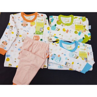 Setelan Baju  Tidur  Piyama Panjang Velvet  Junior  SML LB LL 