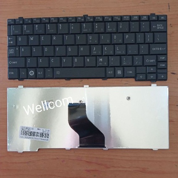 Keyboard Toshiba NB520 NB500 NB510 NB200 NB201 NB205 NB250 Original