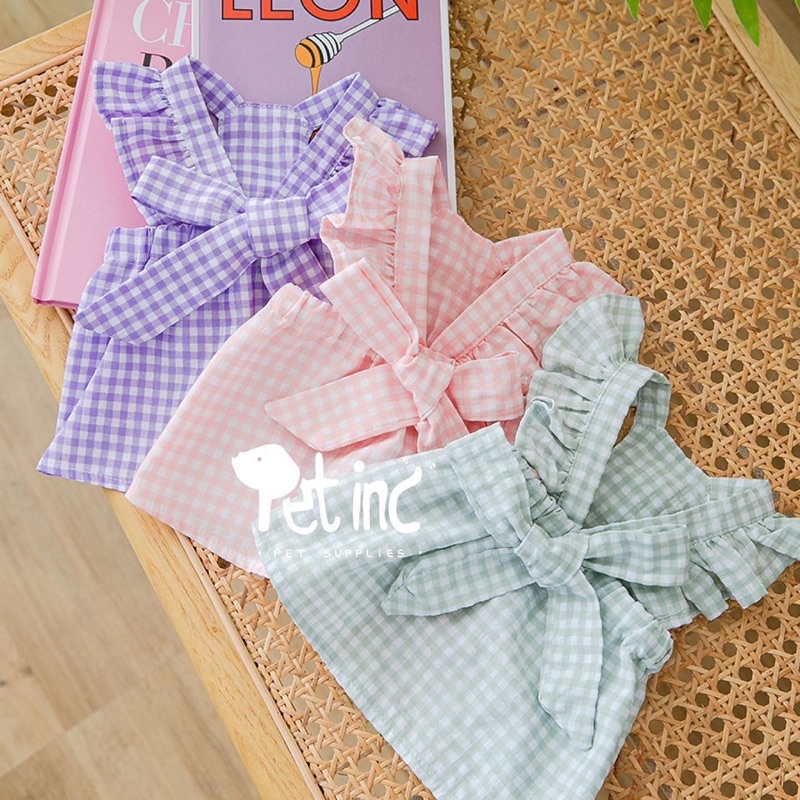 Haneul ribbon dress