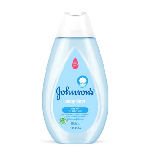 JOHNSONS BABY BATH BLUE 100ML