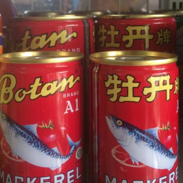

Botan mackerel tomat 155 gram