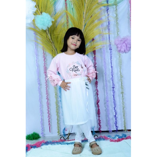 CELANA ROK TUTU FLOWER ANAK\CELANA ROK BAWAHAN PESTA\CELANA ROK ANAK USIA 4-6 TAHUN