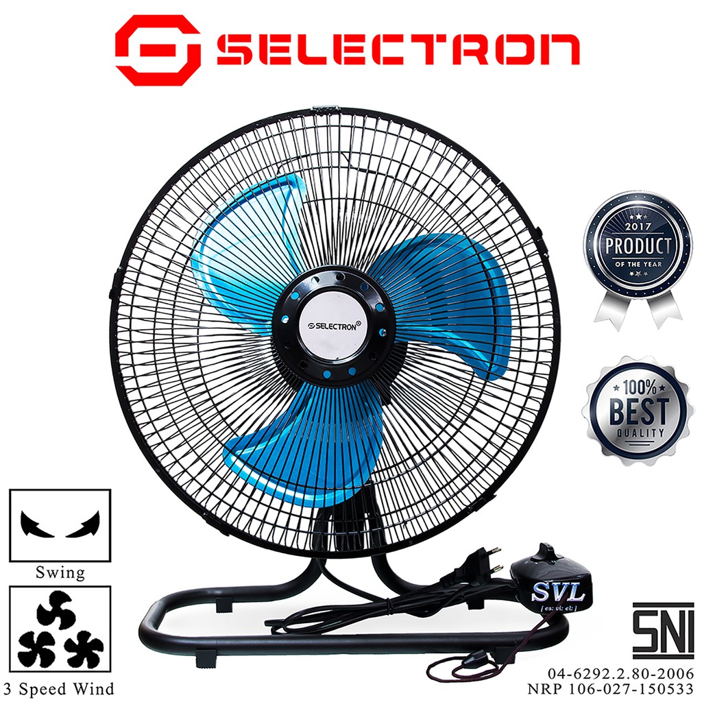Kipas Angin Besi Tornado Meja Dinding Tembok SELECTRON Kipas Angin Besi Tornado Meja Dinding Tembok SELECTRON
