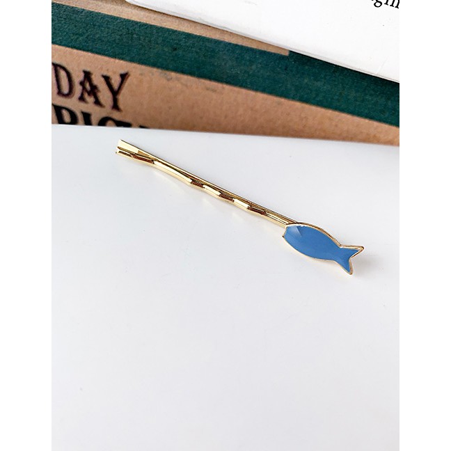 LRC Jepit Rambut Fashion Alloy Fish Hairpin F5610X