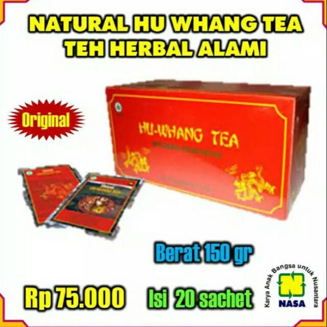 

HU WANG TEA HWT TEH HERBAL NASA