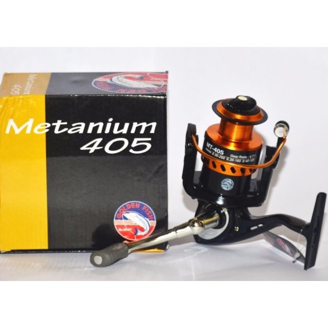 Reel PANCING MURAH Spinning Golden Fish Metanium 405 5bb - Katrol Pancing - Gulungan Pancing