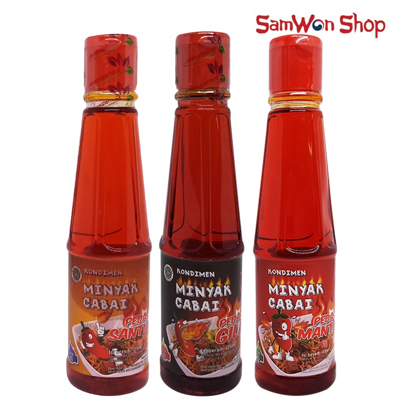 

KONDIMEN MINYAK CABAI SPICY / MINYAK CABE PEDAS / CHILI OIL 135 ML