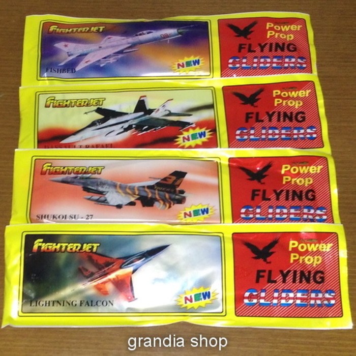 Jual Pesawat Busa Gabus Kecil Flying Glider Mainan Indonesia 90An Jadul Murah