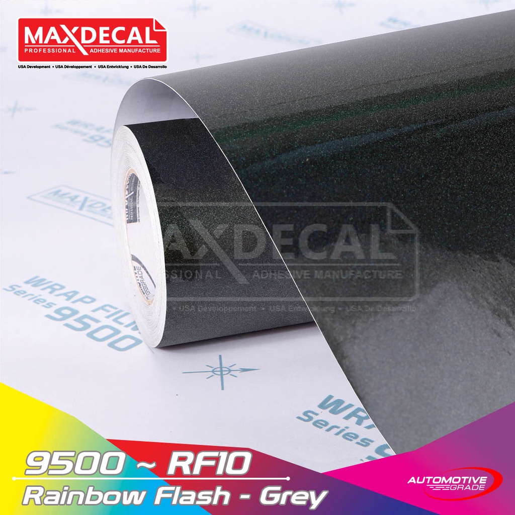 MAXDECAL 9500 - RF10 Rainbow Flash Grey Premium [METERAN]