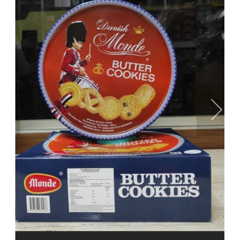 

Monde Butter Cookies 908 Gr