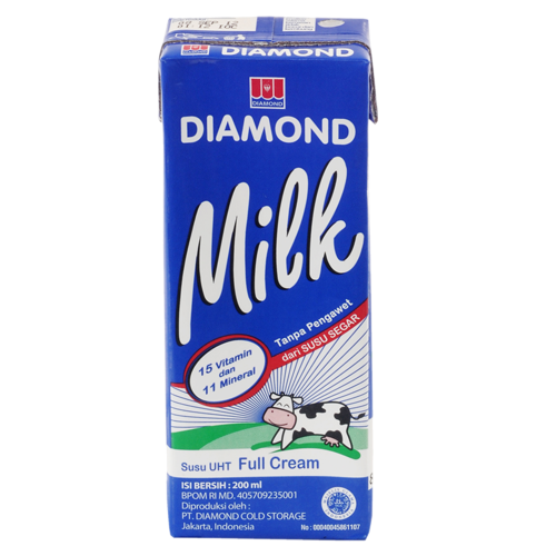 

Diamond Milk Full Cream 200ml Tta - Farmers Market