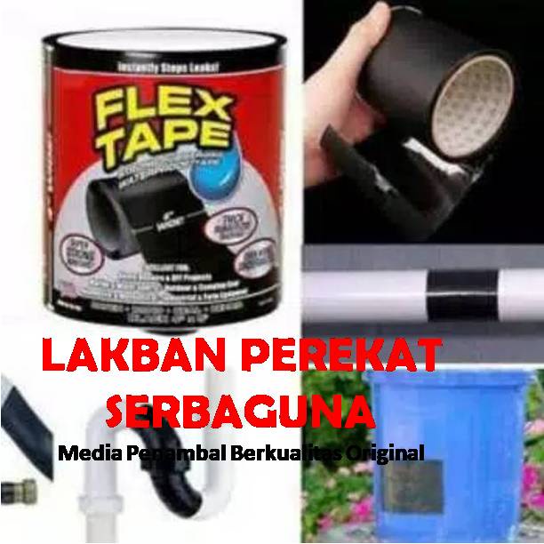 Lem Perekat Anti Bocor Untuk Talang Keretakan Pada Dinding Flex Tape