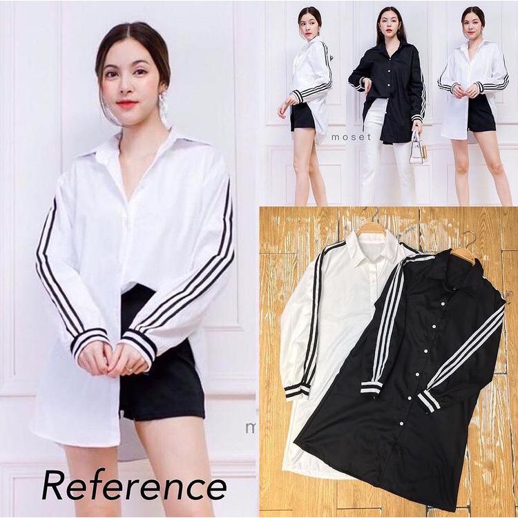 KEMEJA SHELLY / KEMEJA OVERSIZE / LD 104 / PB 86