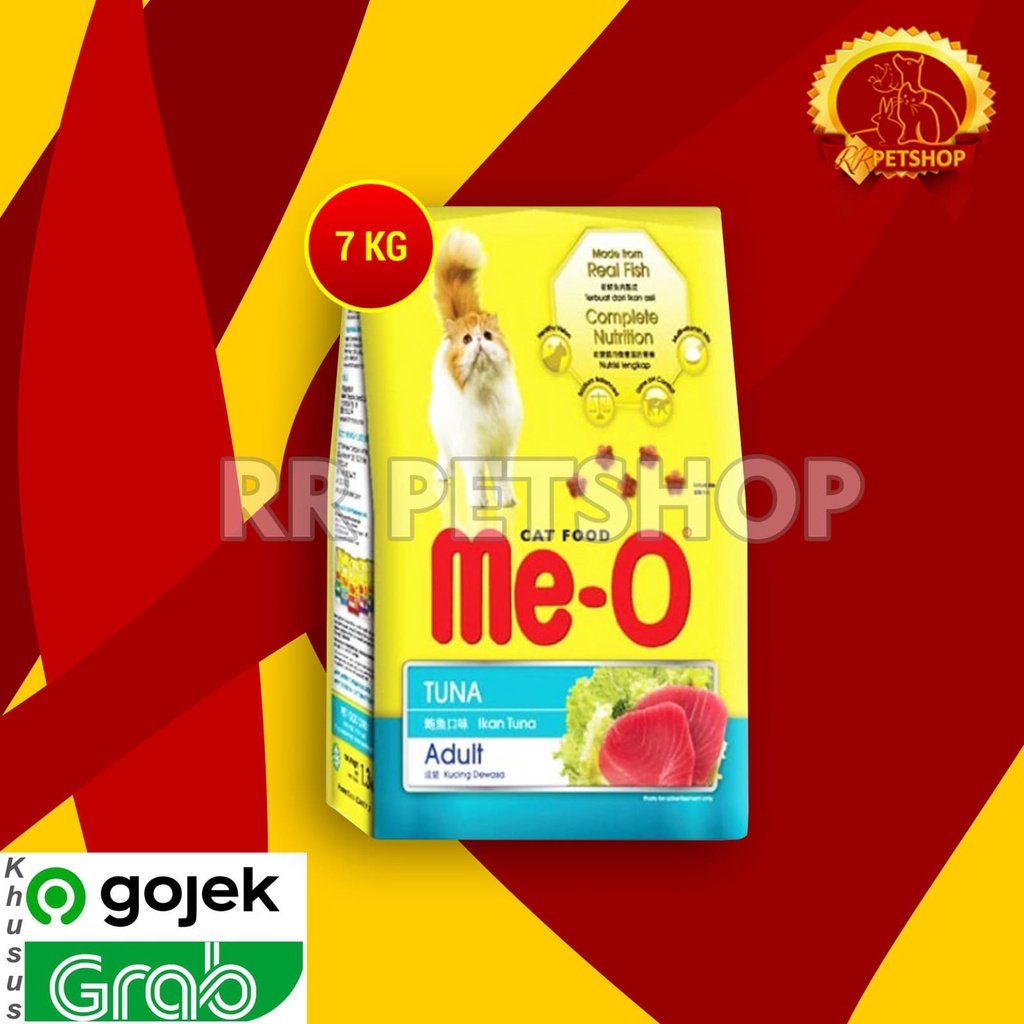 [GOSEND] Makanan Kucing Me-O 7 Kg Cat Food Meo 7kg