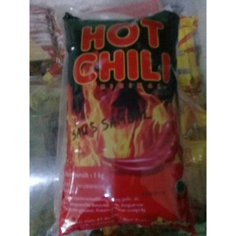 

Hot chili sambal 1kg