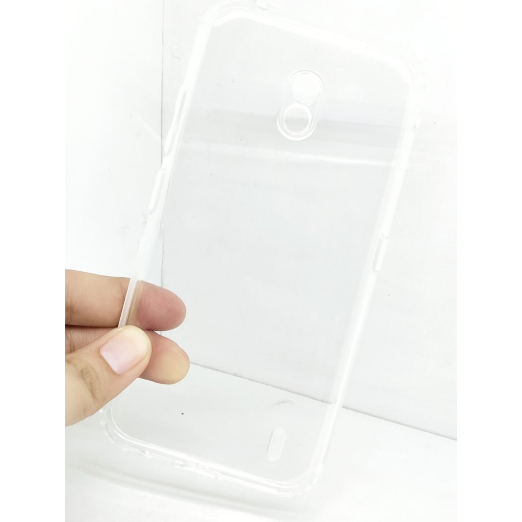 Soft Case Clear HD with Protector Camera Nokia 2.2 5.71 inchi TPU Silicon Transparan