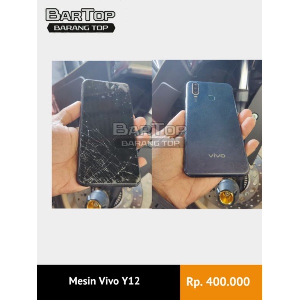 Mesin HP Vivo Y12 Ram 3GB, Internal 32GB, Normal, Original, Android