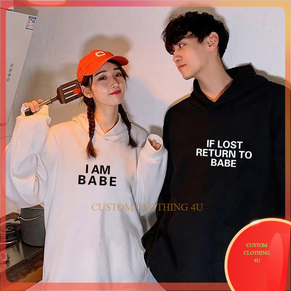 Sweater hoodie couple pasangan oversize tebal pria wanita hoodie couple oversize korean style