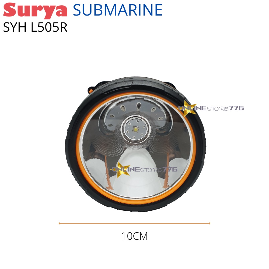 SENTER KEPALA / SENTER KEPALA SURYA / SYH L505R / LAMPU SENTER KEPALA / HEADLAMP / SURYA / SYH L505 / SENTER KEPALA TAHAN AIR / SENTER KEPALA RECHARGEABLE 50WATT - 50W / CAHAYA PUTIH