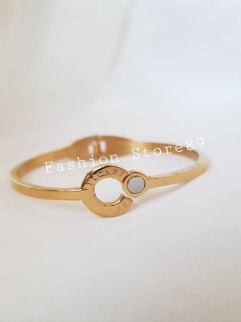 Gelang bangle import / gelang fashion titanium gold / bangle Titanium fashion import