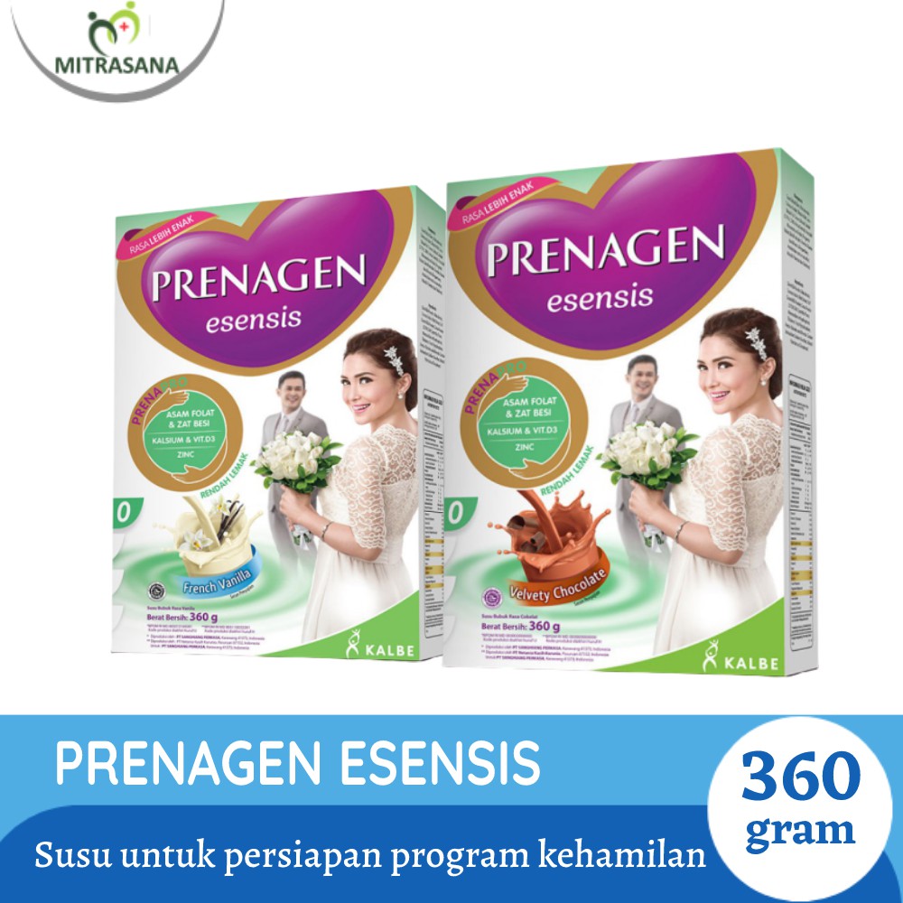 

Prenagen Esensis Coklat / Moka / Vanila 360 gr