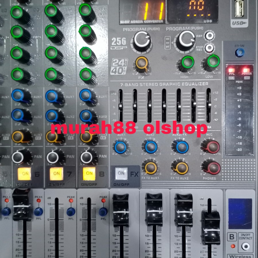 mixer ashley 8-edition/8edition/8 edition 8 ch original