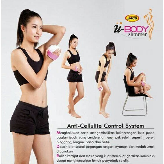 Jaco Alat Penghancur Lemak U-Body Slimmer Original