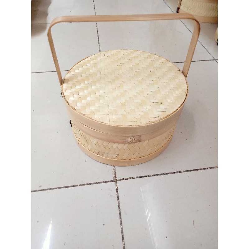

rantang bambu natural 25x25