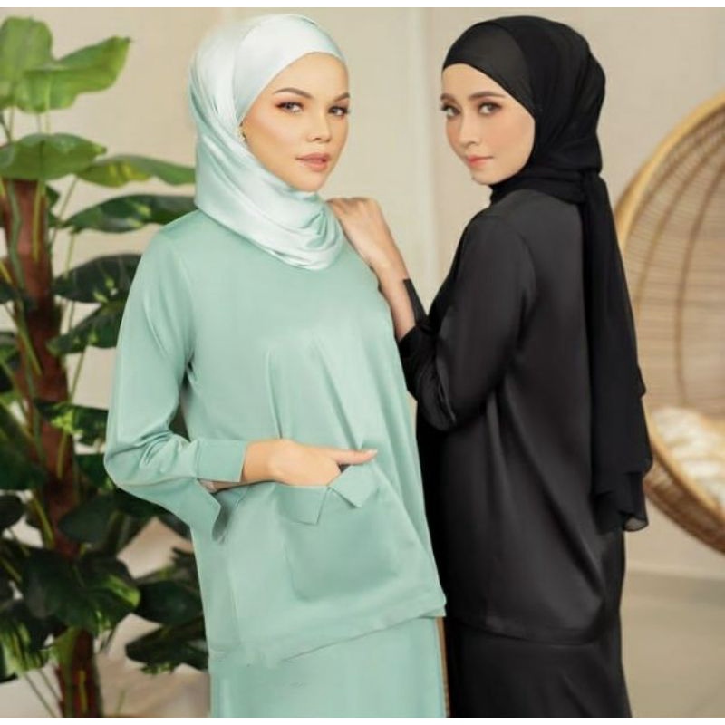 RISA one set /Baju kurung /Baju melayu /baju muslim /Baju Malaysia