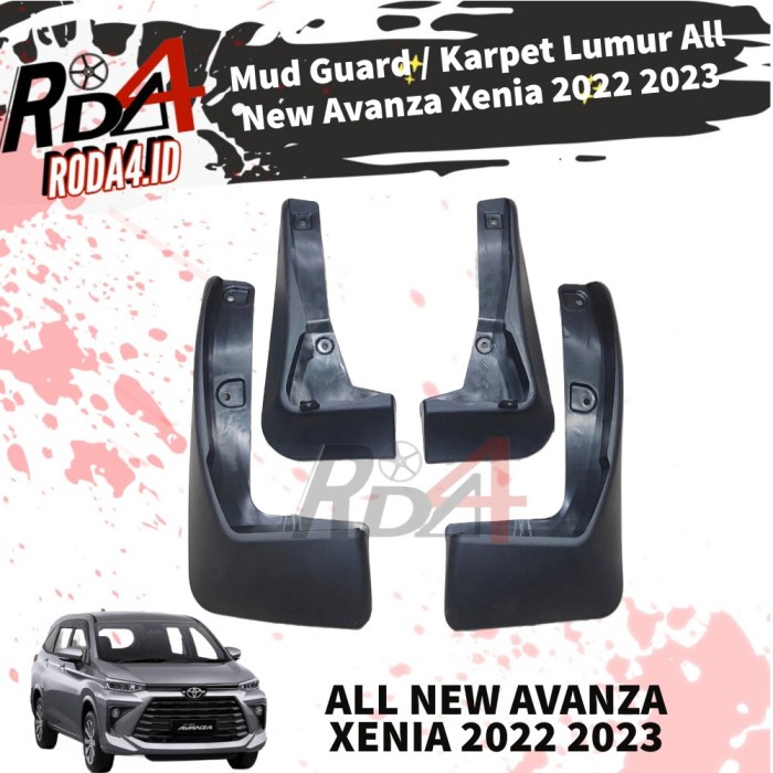 Mud Guard Avanza Veloz GR 2022 Karpet Lumpur Mobil Xenia 2023