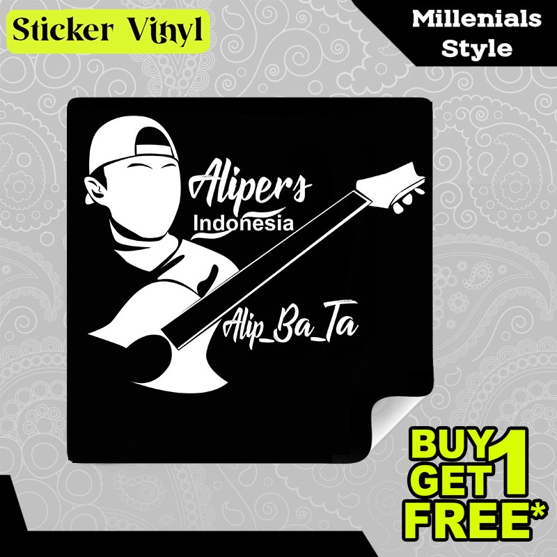 

Stiker Sticker Alip Ba Ta Youtuber Akustik Fingerstyle Alipers Indonesia Aesthetic Bahan Vinyl Satuan Anti Air
