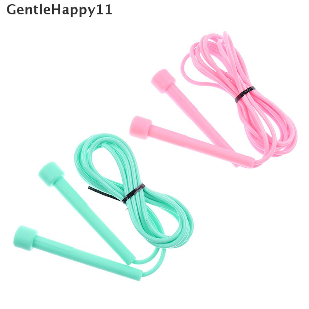 Gentlehappy 1Pc Speed Jump Rope Anak PVC Skipping Rope Adjustable Peralatan Fitness