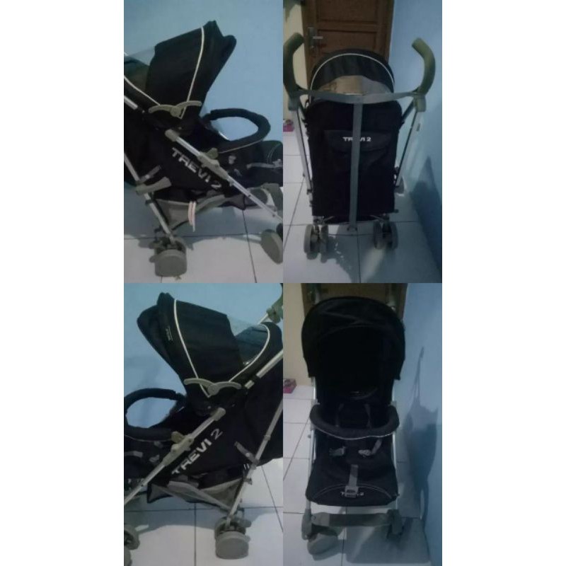 STROLLER BABY ELLE TREVI 2 Preloved Stroller Babyelle Preloved Stroller second stroller murah